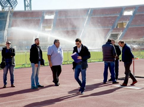 Επιθεώρηση της ΕΠΟ στο Παγκρήτιο (pics)