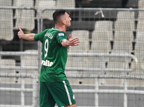 «Μαγικό» γκολ από τον Μακέντα για το 1-0 του Παναθηναϊκού (vid)