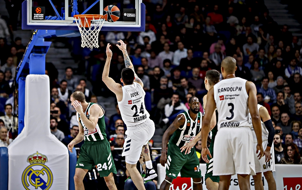 Ρεάλ Μαδρίτης – Παναθηναϊκός 89-68