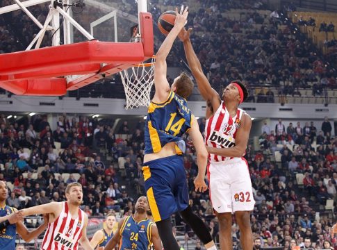 Με Λεντέι και Θανάση το Top 10 της Ευρωλίγκας (vid)