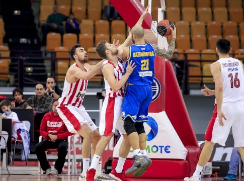 LIVE: Ολυμπιακός – Περιστέρι 92-69 (Τελικό)