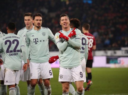 Αννόβερο – Μπάγερν 0-4 (vid)