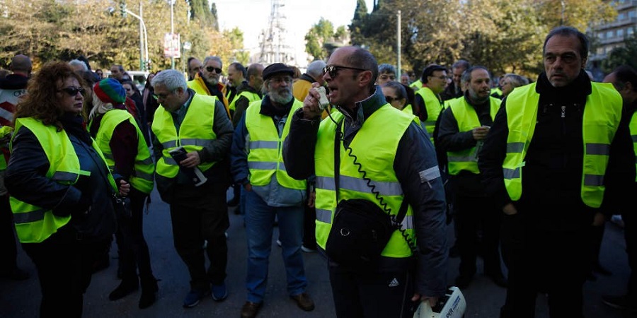 «Θερμή» υποδοχή με κίτρινα γιλέκα ετοιμάζουν για τον Τσίπρα στη Θεσσαλονίκη