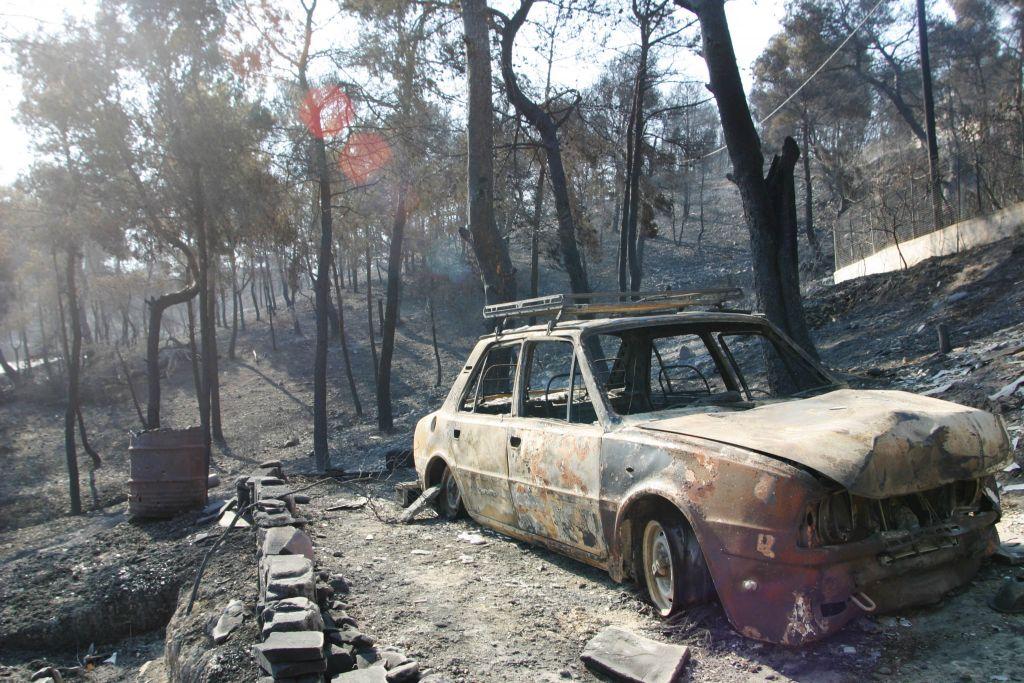 Πυρκαγιά στο Μάτι: Κάηκε στην προσπάθεια να σώσει τον εγγονό του