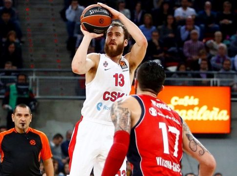 LIVE: Μπασκόνια – ΤΣΣΚΑ Μόσχας