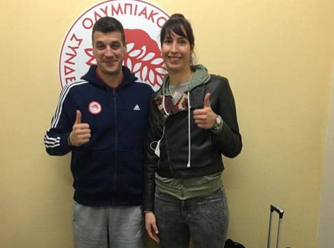 Ολυμπιακός: Στην Αθήνα η Ιβάνα Τίκβιτς (pic)