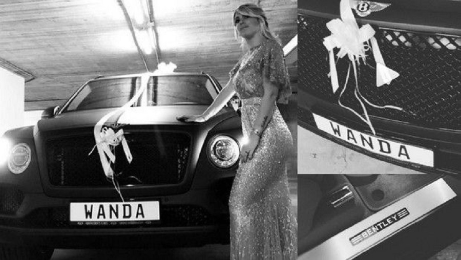 Ο Ικάρντι πήρε δώρο μια Bentley στη Γουάντα για τα γενέθλιά της! (pics)
