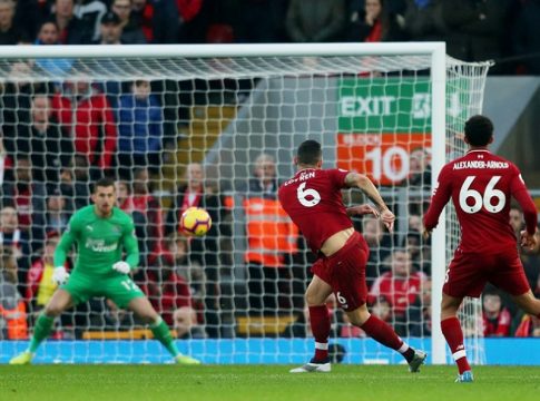 Ο Λόβρεν «εκτέλεσε» τη Νιούκαστλ για το 1-0 της Λίβερπουλ (vid)