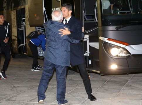 ΠΑΟΚ: Ο Σαββίδης συνόδεψε την ομάδα στην Τούμπα