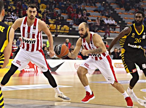 Ολυμπιακός – ΑΕΚ 101 -75