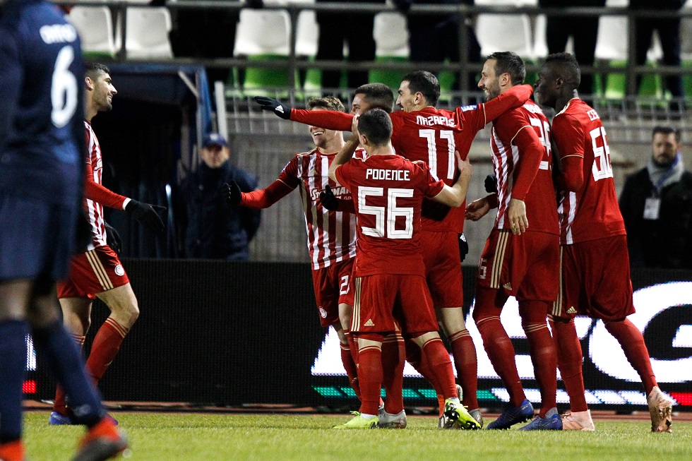 Ο Γκερέρο σκοράρει για το 2-0 του Ολυμπιακού (vid)