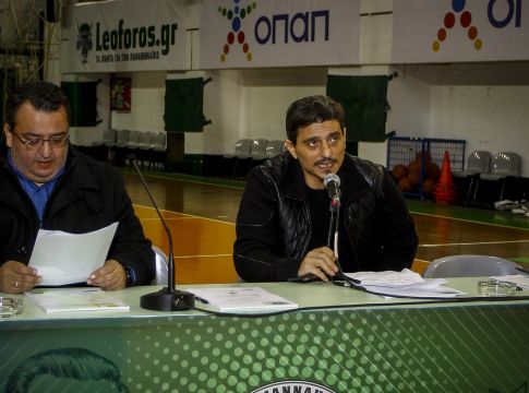 Γιαννακόπουλος: «Όλα τα τμήματα να φθάσουν όσο πιο ψηλά γίνεται»