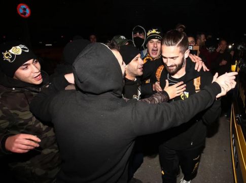 ΑΕΚ: Θερμή υποδοχή για τους Πρωταθλητές στα Ιωάννινα