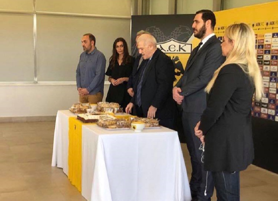 Η ΑΕΚ κόβει πίτα για το 2019 παρουσία Μελισσανίδη (pics)