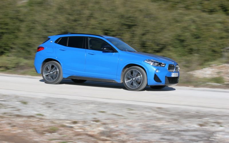 Δοκιμή της BMW X2 sDrive18d Steptronic