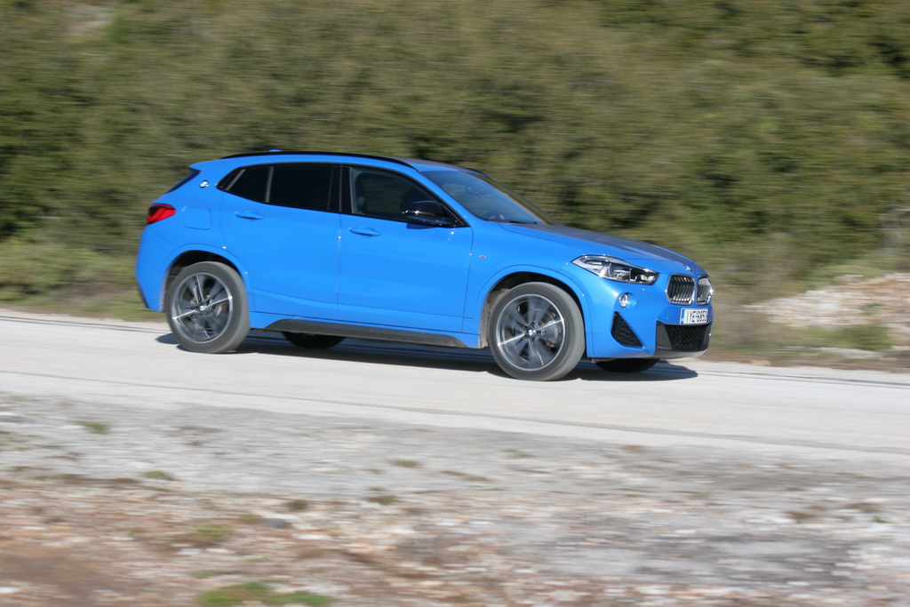 Δοκιμή της BMW X2 sDrive18d Steptronic