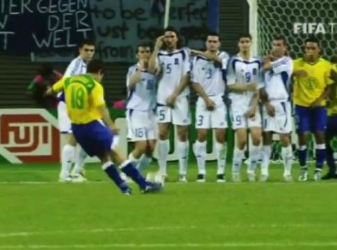 Η FIFA ευχήθηκε στον Ζουνίνιο με φαουλάρα κόντρα στη Γαλανόλευκη! (vid)