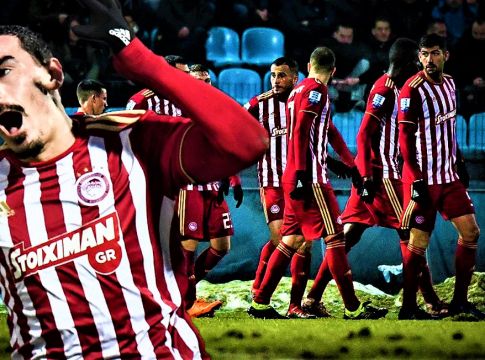 «Διπλό» στο βούρκο ο Ολυμπιακός (1-2)