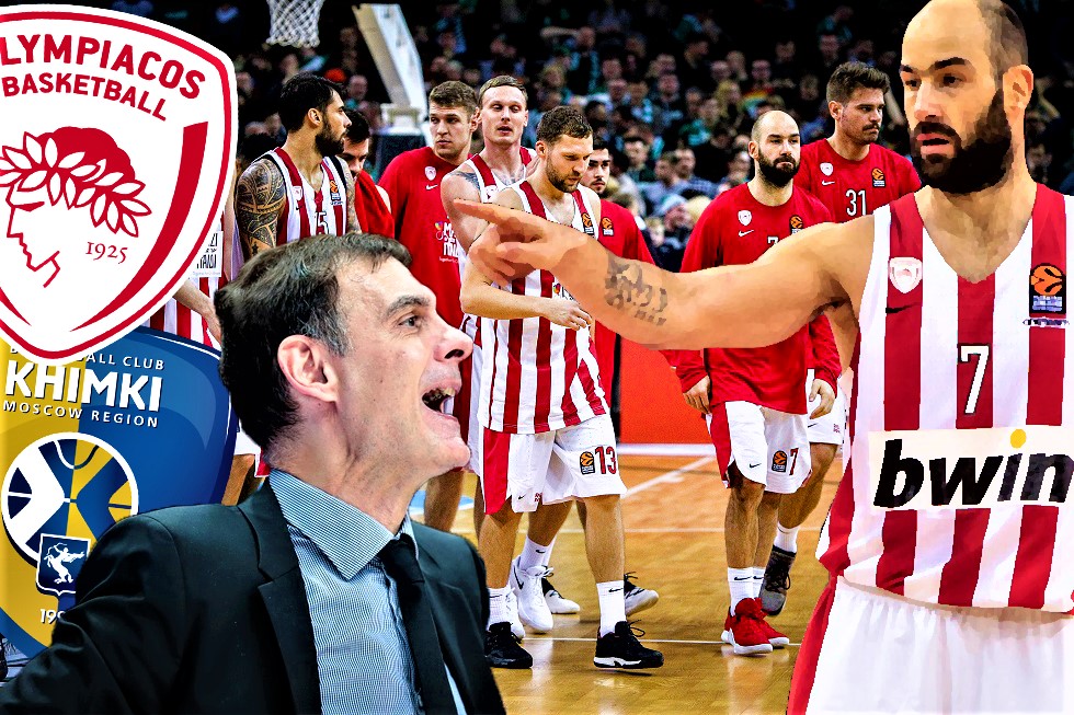 LIVE: Ολυμπιακός – Χίμκι 71-57 (Τελικό)