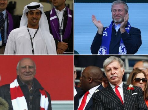 Οι 10 πλουσιότεροι ιδιοκτήτες ποδοσφαιρικών ομάδων