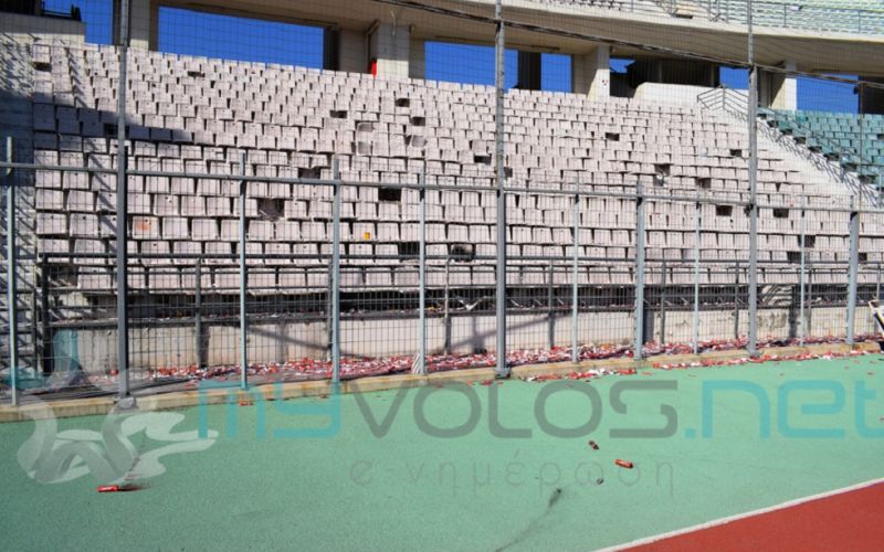«Διέλυσαν» το Πανθεσσαλικό μετά το ντέρμπι του Βόλου (pics)