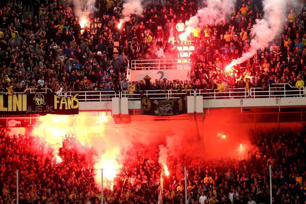 Πρόστιμο στην ΑΕΚ για το ντέρμπι με ΠΑΟΚ