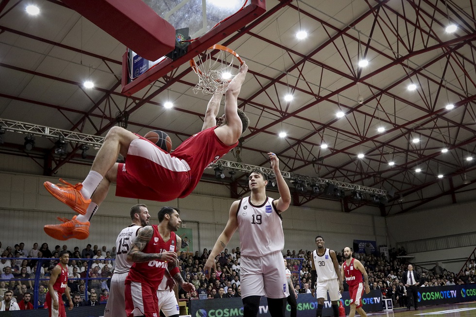 Ήφαιστος Λήμνου – Ολυμπιακός 53-73