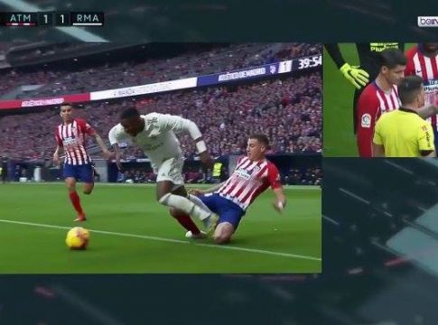 Με πέναλτι εκτός περιοχής μετά κι από χρήση VAR το 1-2 της Ρεάλ (pic, vid)