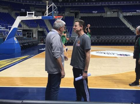 Η ατάκα της Ευρωλίγκα για Ζοτς – Πιτίνο: «Πόση εμπειρία σε μια φωτογραφία»