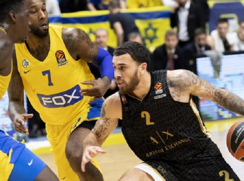 LIVE: Αρμάνι Μιλάνο – Μακάμπι Τελ Αβίβ