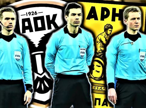 Νορβηγός διαιτητής στο ντέρμπι ΠΑΟΚ – Άρης
