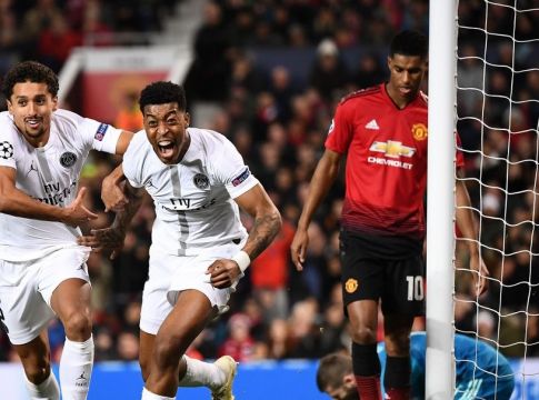 LIVE: Παρί Σεν Ζερμέν – Μάντσεστερ Γιουνάιτεντ 1-3 (Τελικό)