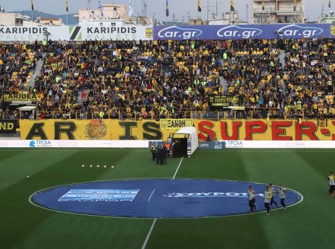 Εντυπωσιακό pyro show του SUPER 3 για τα 105 χρόνια του Άρη (vid)