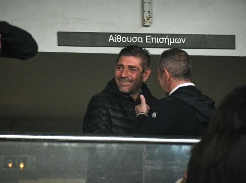 Στο ΟΑΚΑ ο Σάββας Παντελίδης, «τσεκάρει» τον Παναθηναϊκό (pics)