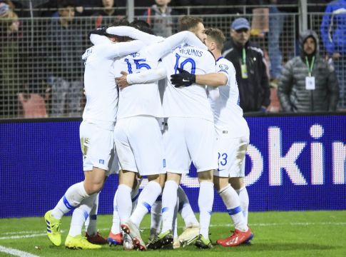 Η βαθμολογία στον όμιλο της Εθνικής