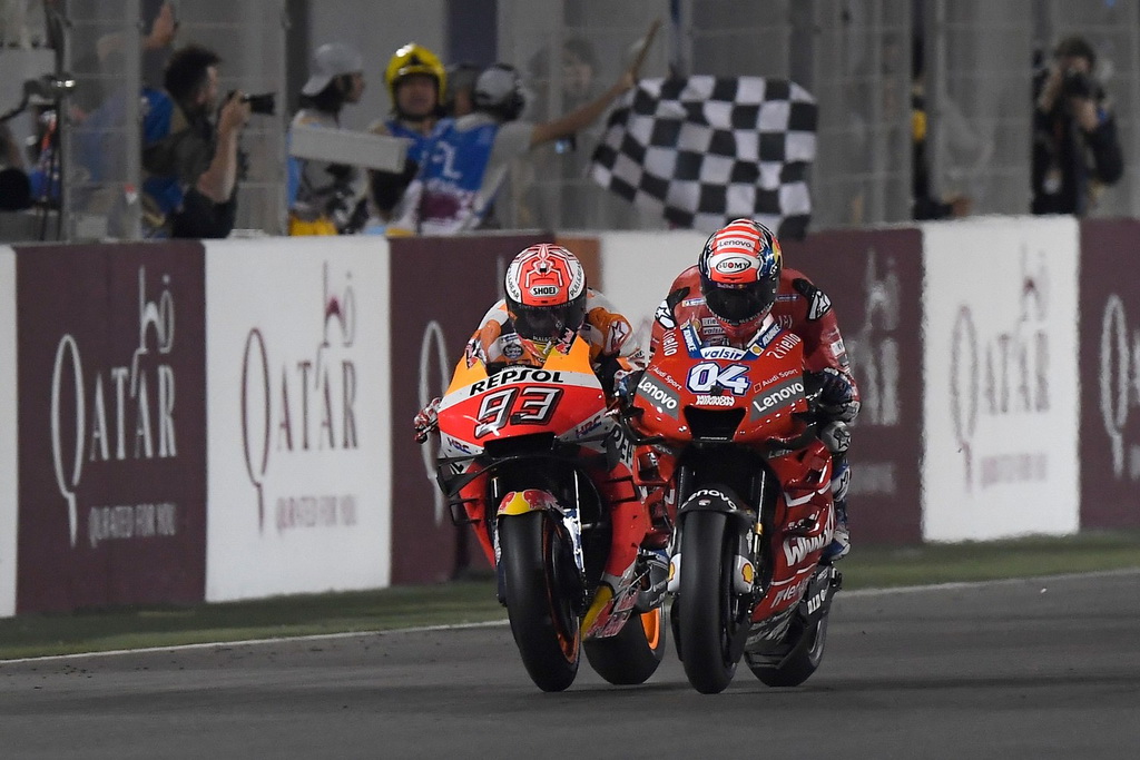 Στην πρώτη θέση, Ducati και Ντοβιτσιόζο στο Κατάρ