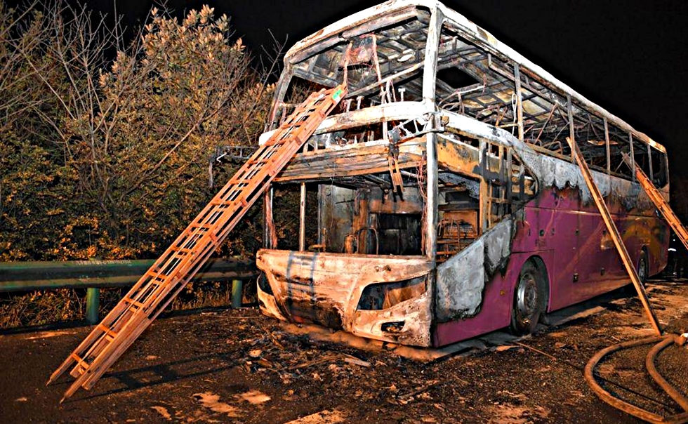 Κίνα: 26 νεκροί από φωτιά σε λεωφορείο με τουρίστες