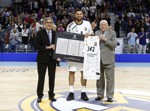 Ρέκορντμαν συμμετοχών στην Ευρωλίγκα ο Ρέγες (vid+stats)