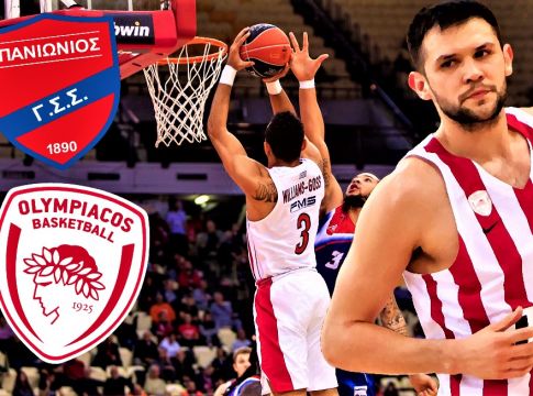 LIVE: Πανιώνιος – Ολυμπιακός 65-101 (Τελικό)