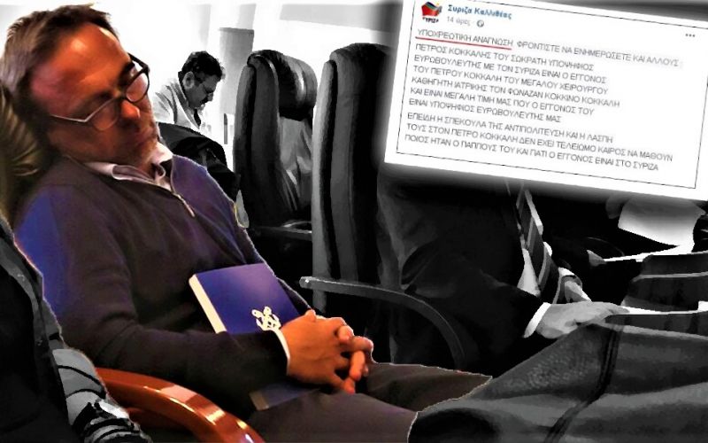 Καλούς ύπνους στην ευρωβουλή, Πέτρο Κόκκαλη