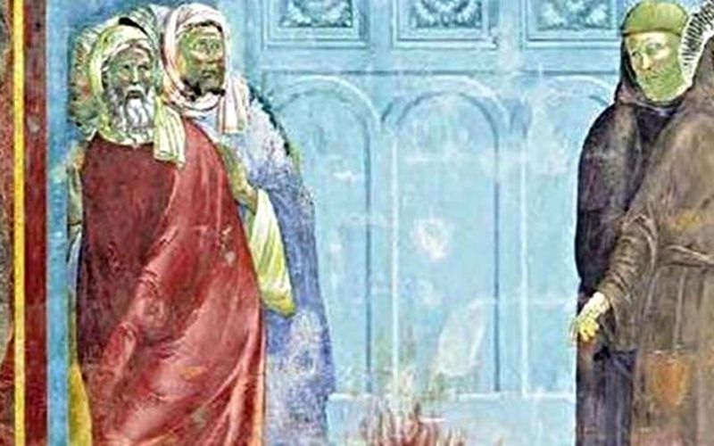 Εντοπίστηκε τρίτος δαίμονας σε νωπογραφία του Τζιότο με τον Άγιο Φραγκίσκο