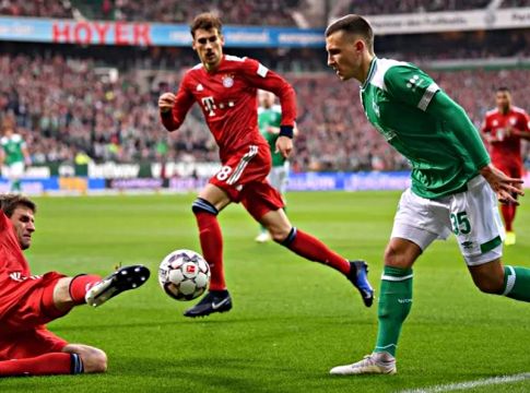 LIVE: Βέρντερ Βρέμης – Μπάγερν Μονάχου