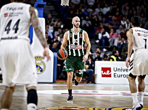 LIVE: Ρεάλ Μαδρίτης – Παναθηναϊκός 75-72 (Τελικό)