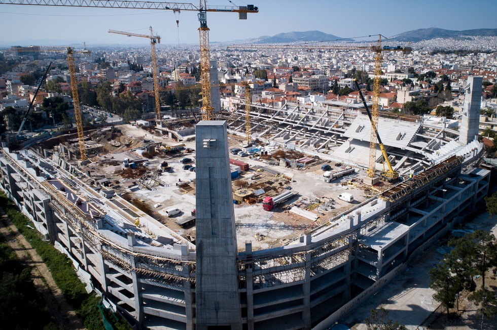 Ανυψώνεται ο τέταρτος πυλώνας στην «Αγιά Σοφιά» (vid)