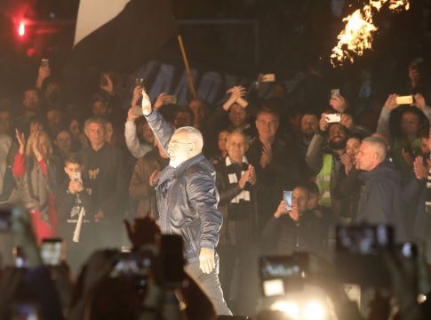 Η είσοδος του Ιβάν Σαββίδη στην Τούμπα (pic)