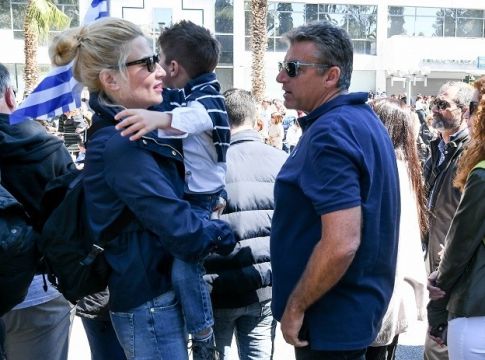 Φαίη Σκορδά – Γιώργος Λιάγκας: Ξανά μαζί για χάρη των παιδιών τους!