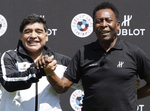 Το συγκινητικό μήνυμα του Μαραντόνα προς τον Πελέ (pic)