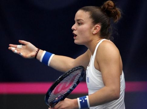 Αποκλεισμός και στο διπλό από το Όπεν της Κων/πολης για την Σάκκαρη