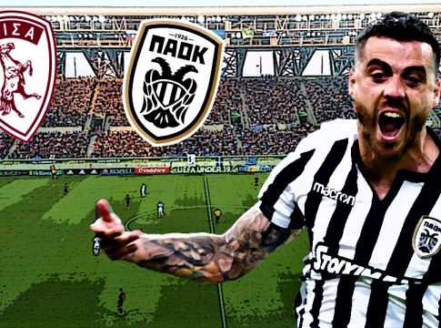 LIVE: Λάρισα – ΠΑΟΚ 1-1 (Τελικό)