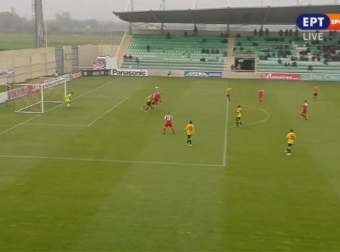 Ξάνθη – ΑΕΚ: Ο Κάστρο άνοιξε το σκορ με άπιαστη κεφαλιά (vid)